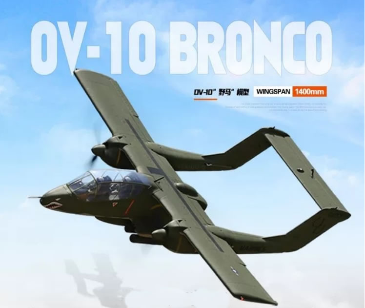 FlightLine OV-10 Bronco 1400mm  PNP RC Airplane