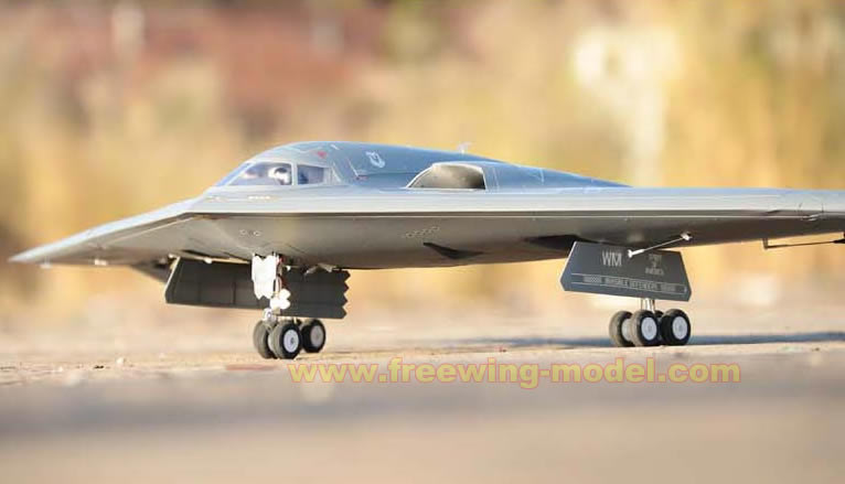 Freewing B-2 Spirit Bomber Twin 70mm EDF Jet RC Airplane