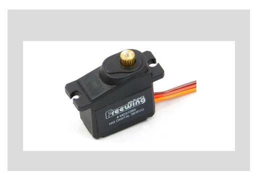 Freewing 9g Digital Hybrid Metal Gear Servo with 100mm (4 inch) Lead