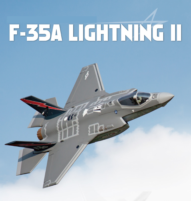 Freewing F-35 Lightning II V3 70mm EDF Arf Plus Servo  RC Jet