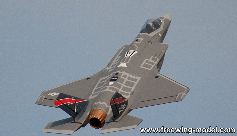 Freewing F-35 Lightning II V3 70mm EDF Jet Arf Plus Servo RC Jet