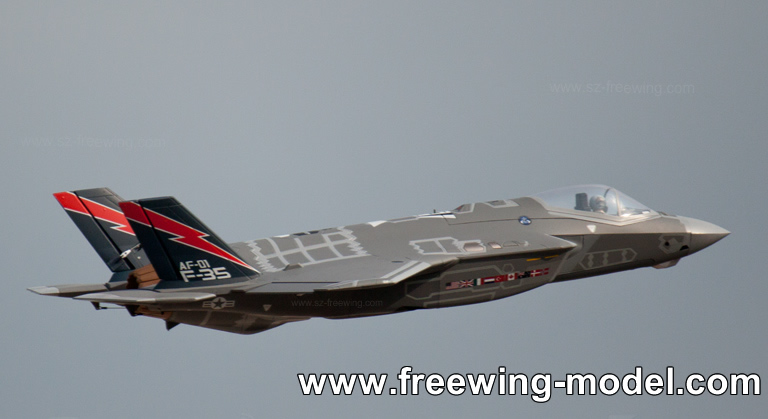 Freewing F-35 Lightning II V3 70mm EDF Jet PNP RC Jet