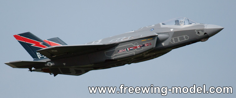 Freewing F-35 Lightning II V3 70mm EDF Arf Plus Servo Jet RC Jet