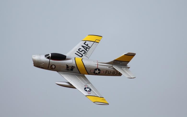 64mm Freewing F-86 Sabre Jolley Roger PNP  RC Airplane