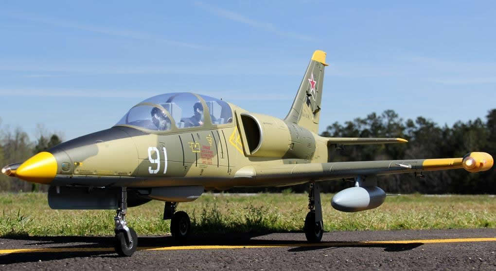 Freewing L-39 Albatros Camo V2 80mm EDF Jet PNP RC Jet