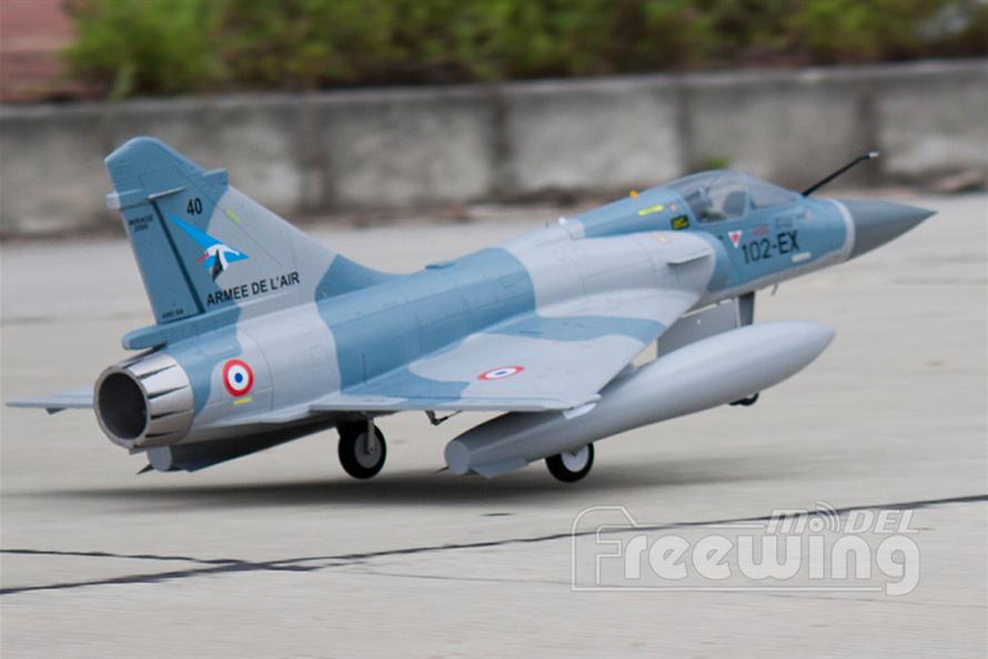 Freewing 80mm  Mirage 2000C-5 PNP Rc airplane