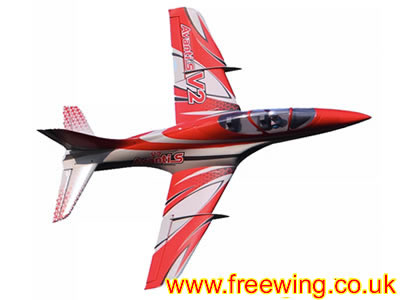 Freewing Avanti S V2 80mm EDF Ultimate Sport PNP RC Jet