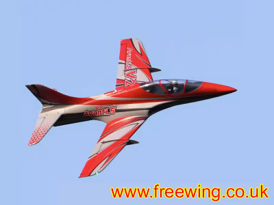 Freewing Avanti S V2 80mm EDF Ultimate Sport PNP RC Jet