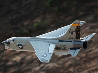 Freewing F-8 Crusader 64mm Jet PNP 4S RC Airplane