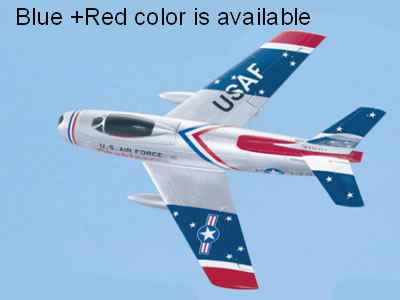 Freewing F-86 Sabre Jolley Roger 64mm EDF Jet PNP RC Airplane