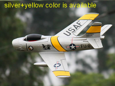 Freewing F-86 Sabre Jolley Roger 64mm EDF Jet PNP RC Airplane