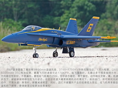 Rc blue angel store jet