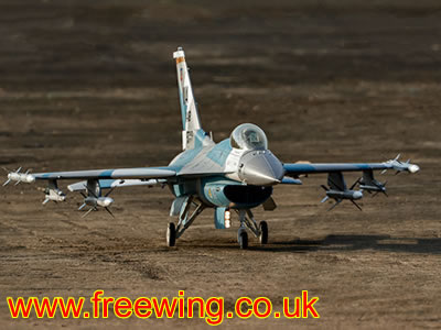 Freewing F-16 V2 Ultra Performance 8S 90mm EDF Jet - PNP RC Airplane