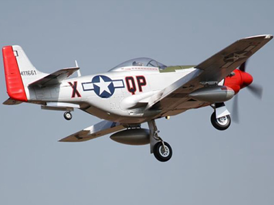 Freewing P-51D Iron Ass Super Scale 1410mm (55 inch) Wingspan - PNP Rc Airplane