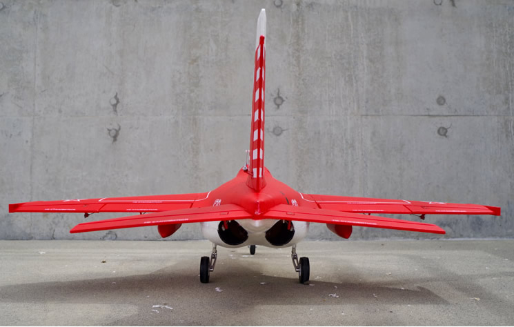 Freewing Yak-130 V2 Red 70mm EDF Jet PNP RC Airplane