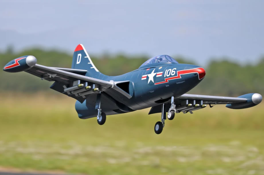 Freewing F9F Panther Super Scale 70mm EDF Jet