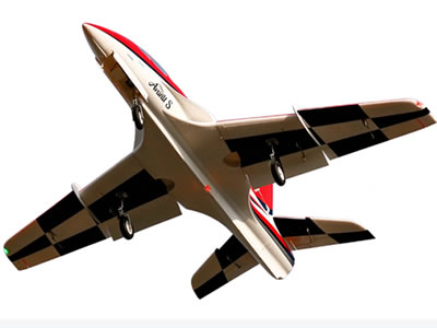 Freewing Avanti S Red Ultra Performance 8S 90mm Sport PNP Jet 