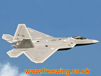 Freewing F-22 Raptor 80mm EDF PNP Jet