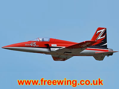 Freewing Zeus 45NT Turbine Ready Jet RC Airplane